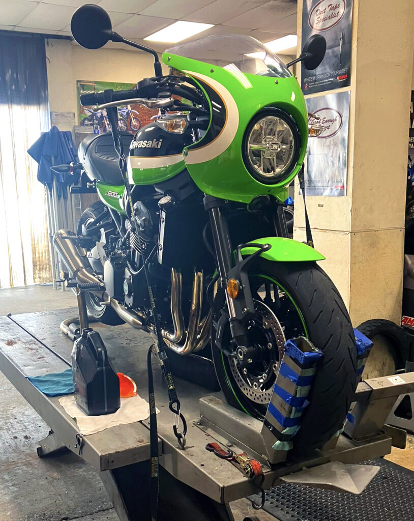 kawassaki_repair_oil_change